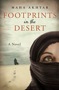 portada Footprints in the Desert: A Novel (in English)