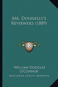 portada mr. donnelly's reviewers (1889) (in English)