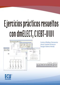portada Ejercicios Prácticos Resueltos con Dmelect, Ciebt-Vivi (in Spanish)