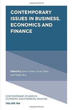 portada Contemporary Issues in Business, Economics and Finance: 104 (Contemporary Studies in Economic and Financial Analysis) (in English)