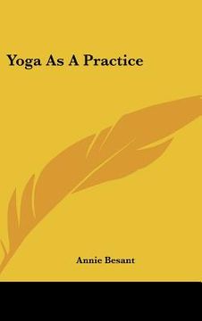 portada yoga as a practice (en Inglés)