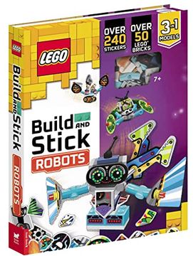 portada Legoâ® Books: Build and Stick: Robots