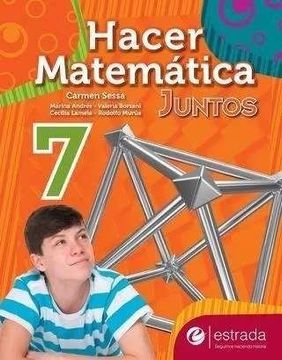 portada Hacer Matematica Juntos 7 Estrada (in Spanish)