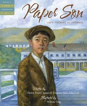 portada paper son: lee's journey to america (in English)
