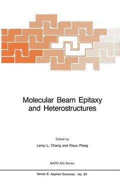 portada Molecular Beam Epitaxy and Heterostructures (en Inglés)