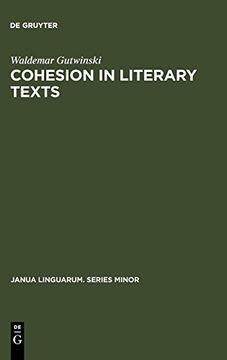 portada Cohesion in Literary Texts 