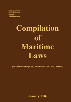 portada Compilation of Maritime Laws (2008) (en Inglés)
