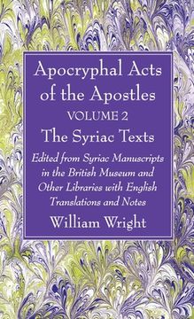 portada Apocryphal Acts of the Apostles, Volume 2 The English Translations (in English)