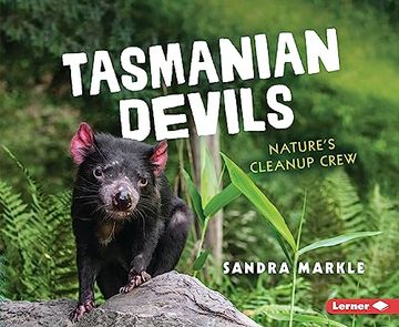 portada Tasmanian Devils: Nature's Cleanup Crew (Animal Scavengers in Action) (en Inglés)