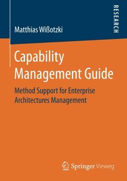 portada Capability Management Guide: Method Support for Enterprise Architectures Management