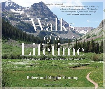 portada Walks of a Lifetime: Extraordinary Hikes From Around the World (en Inglés)