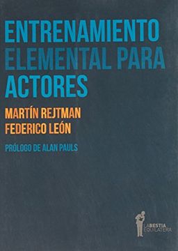 portada Entrenamiento Elemental Para Actores (in Spanish)