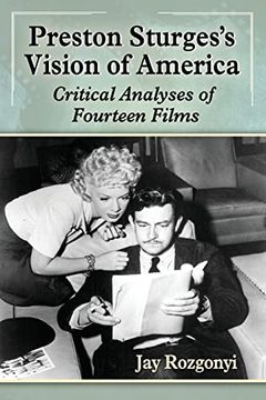portada Preston Sturges'S Vision of America: Critical Analyses of Fourteen Films (en Inglés)