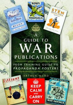 portada A Guide to War Publications of the First & Second World War: From Training Guides to Propaganda Posters (en Inglés)