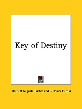 portada key of destiny (en Inglés)