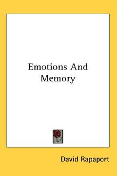 portada emotions and memory (en Inglés)
