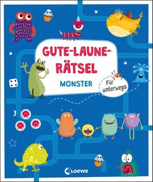 portada Gute-Laune-Rätsel für Unterwegs - Monster (en Alemán)