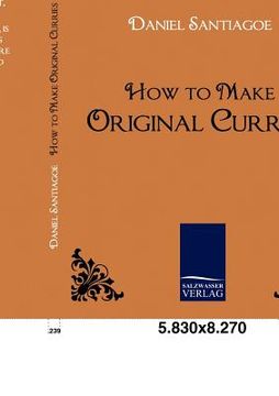 portada how to make original curries (en Inglés)