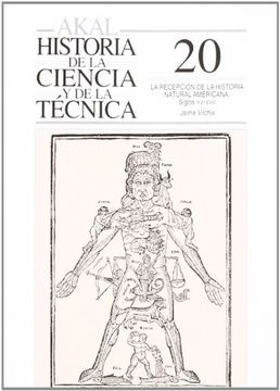 portada La Recepcion de la Historia Natural Americana: Siglos Xvi-Xviii (in Spanish)