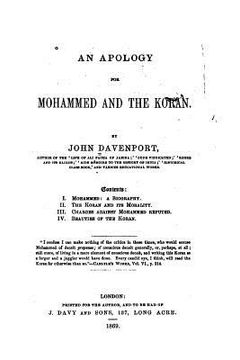 portada An Apology for Mohammed and the Koran (in English)