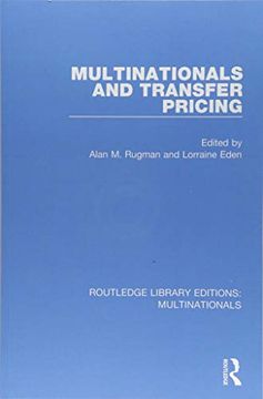 portada Multinationals and Transfer Pricing (Routledge Library Editions: Multinationals) (en Inglés)
