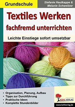 portada Textiles Werken fachfremd unterrichten: Leichte Einstiege sofort umsetzbar (en Alemán)