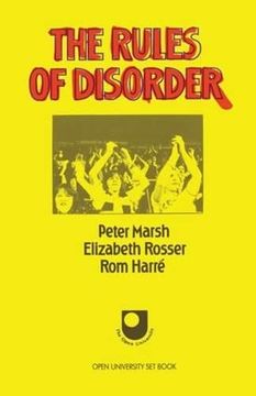 portada The Rules of Disorder (Social Worlds of Childhood)