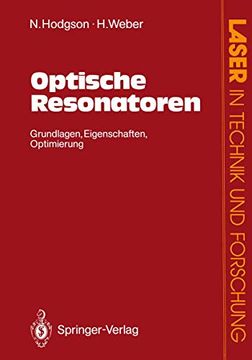portada Optische Resonatoren: Grundlagen · Eigenschaften Optimierung (in German)