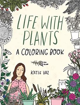 portada Life with Plants: A Coloring Book