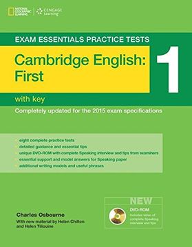 portada Exam Essentials: Cambridge First Practice Tests 1 W/Key + DVD-ROM