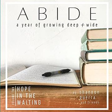 portada Hope in the Waiting: A Year of Growing Deep and Wide (2) (Abide) (en Inglés)