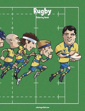 portada Rugby Coloring Book 1 (en Inglés)