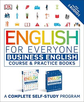 portada English for Everyone Slipcase: Business English Box Set: Course and Practice Books--A Complete Self-Study Program (en Inglés)