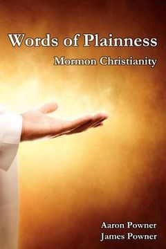portada words of plainness: mormon christianity (en Inglés)