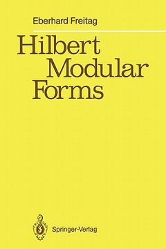 portada hilbert modular forms (en Inglés)