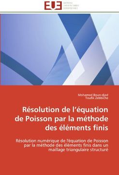 portada Resolution de L'Equation de Poisson Par La Methode Des Elements Finis