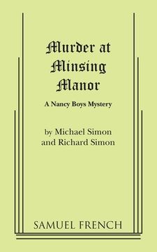 portada Murder at Minsing Manor: A Nancy Boys Mystery (en Inglés)