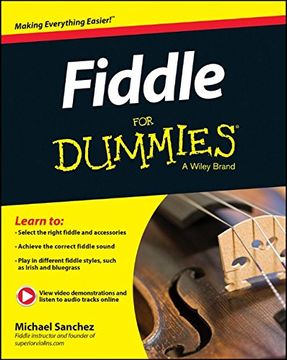 portada Fiddle for Dummies, Book + Online Video and Audio Instruction (in English)