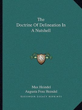 portada the doctrine of delineation in a nutshell (en Inglés)