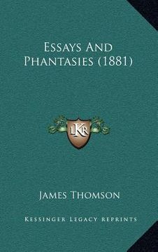 portada essays and phantasies (1881) (en Inglés)