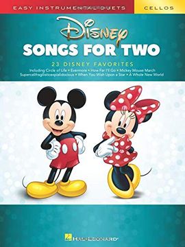 portada Easy Instrumental Duets: Disney Songs for two Cellos (in English)