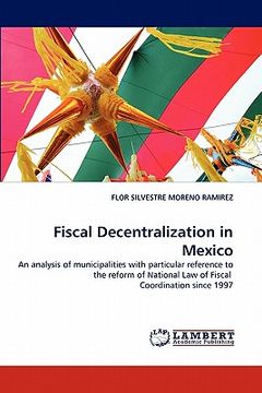 portada fiscal decentralization in mexico (en Inglés)