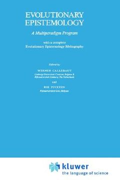 portada evolutionary epistemology: a multiparadigm program (in English)