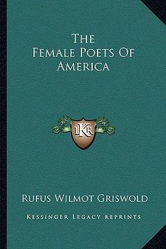 portada the female poets of america (en Inglés)