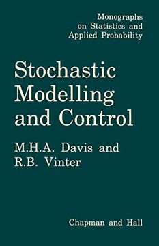 portada Stochastic Modelling and Control (Monographs on Statistics and Applied Probability) (en Inglés)