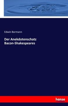 portada Der Anekdotenschatz Bacon-Shakespeares (German Edition)