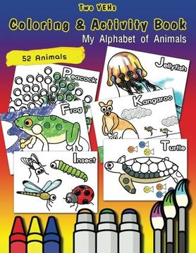 portada Two YEHs Coloring & Activity Book - Animal: My Alphabet of Animals