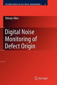 portada digital noise monitoring of defect origin (en Inglés)