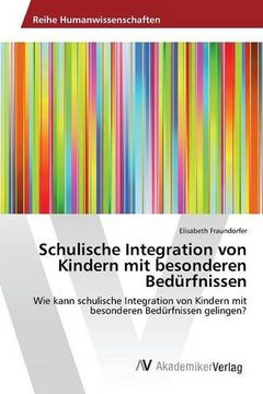 portada Schulische Integration von Kindern mit besonderen Bedürfnissen (German Edition)