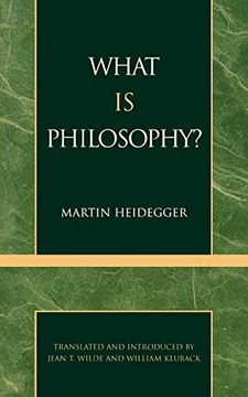 portada What is Philosophy? 